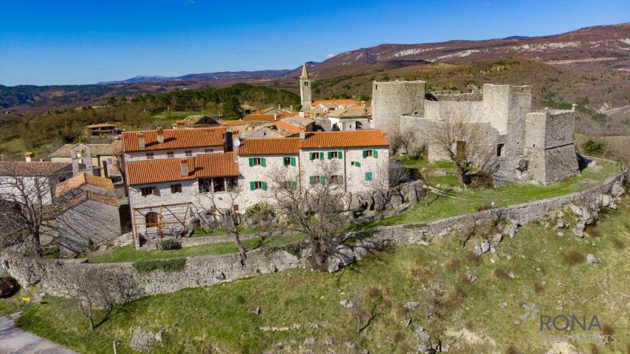 Rona Stone House Apartments Janja Boljun Exterior foto
